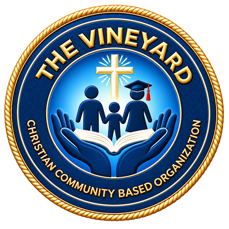 The Vineyard Christian Community Based Organization Logo